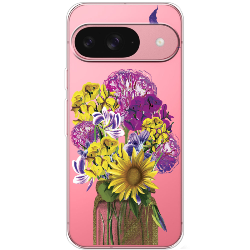 Прозорий чохол BoxFace Google Pixel 10 Pro My Bouquet