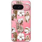 Прозорий чохол BoxFace Google Pixel 10 Pro Cotton and Rabbits
