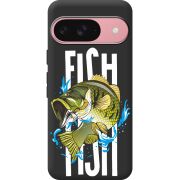 Чорний чохол BoxFace Google Pixel 10 Pro Fish