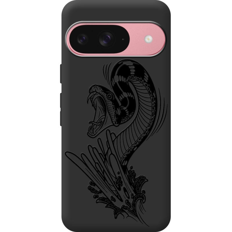 Чорний чохол BoxFace Google Pixel 10 Pro Snake