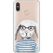 Прозрачный чехол Uprint Xiaomi Mi Max 3 MR. Rabbit