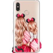 Прозрачный чехол Uprint Xiaomi Mi Max 3 Mouse Girls