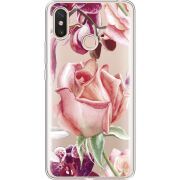 Прозрачный чехол Uprint Xiaomi Mi Max 3 Rose