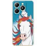 Чохол BoxFace Realme Note 70 Fuck Unicorn