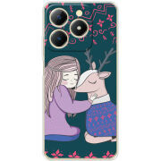 Чохол BoxFace Realme Note 70 Girl and deer
