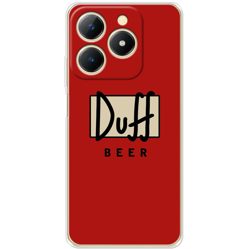 Чохол BoxFace Realme Note 70 Duff beer