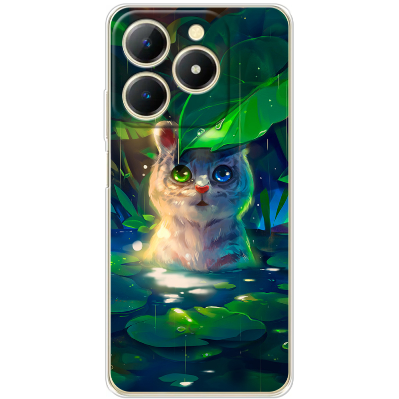 Чохол BoxFace Realme Note 70 White Tiger Cub