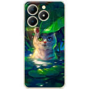Чохол BoxFace Realme Note 70 White Tiger Cub