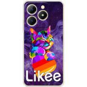 Чохол BoxFace Realme Note 70 Likee Cat