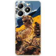 Чохол BoxFace Realme Note 70 Воїни ЗСУ