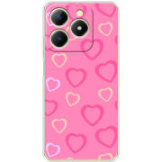 Чохол BoxFace Realme Note 70 Sugar Hearts