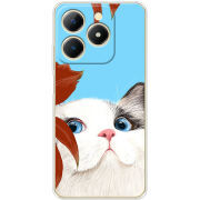 Чохол BoxFace Realme Note 70 Wondering Cat
