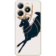 Чохол BoxFace Realme Note 70 Black Deer