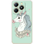 Чохол BoxFace Realme Note 70 My Unicorn
