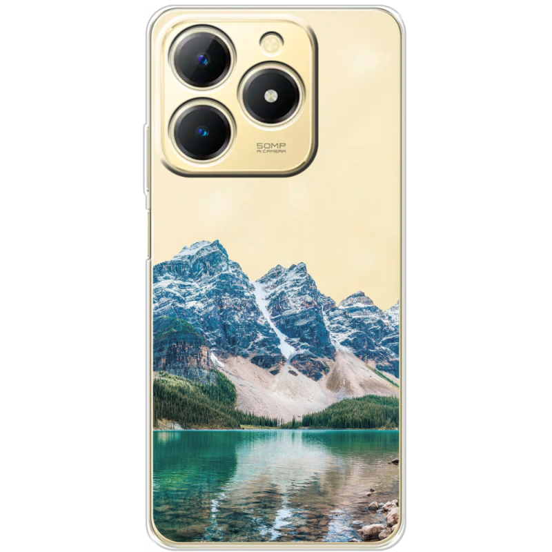 Прозорий чохол BoxFace Realme Note 70 Blue Mountain