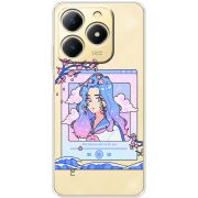 Прозорий чохол BoxFace Realme Note 70 The Sakuras Will Cry For You