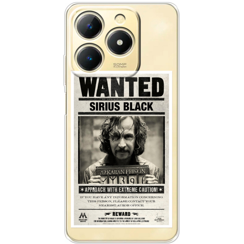 Прозорий чохол BoxFace Realme Note 70 Sirius Black