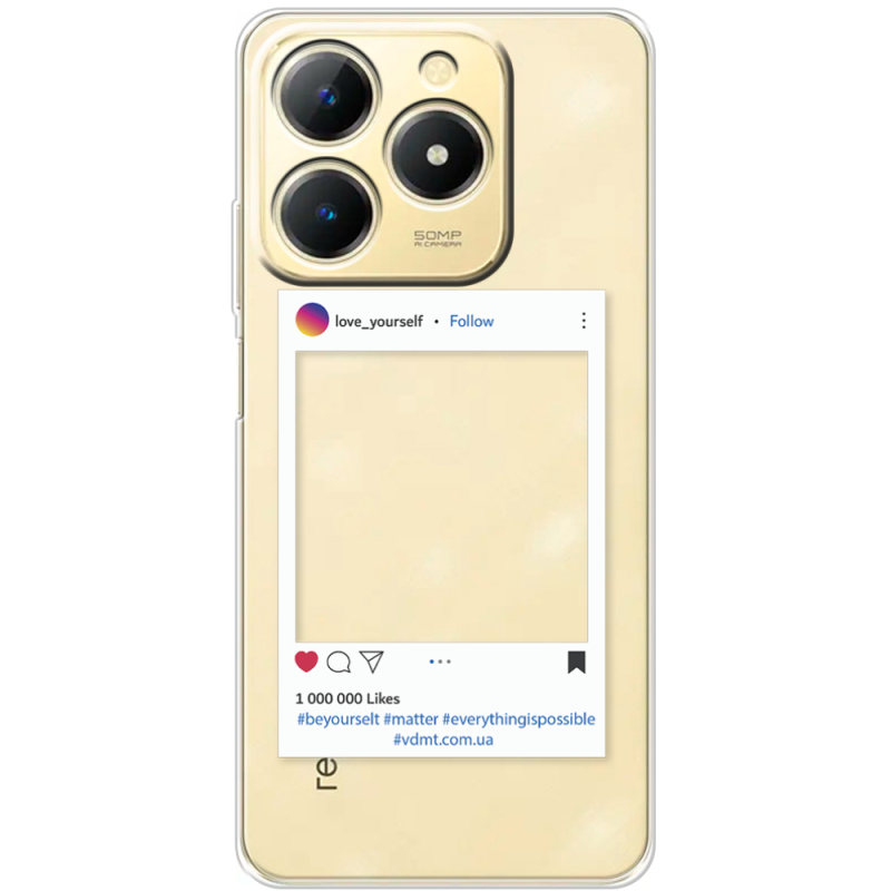 Прозорий чохол BoxFace Realme Note 70 Insta