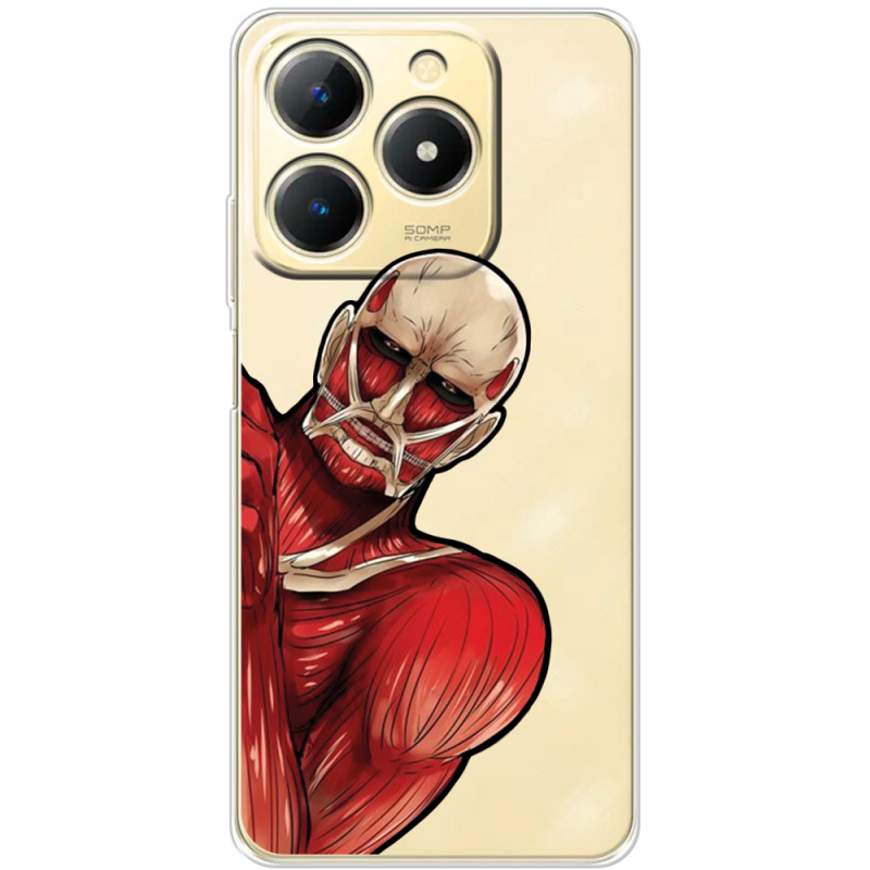 Прозорий чохол BoxFace Realme Note 70 Титан
