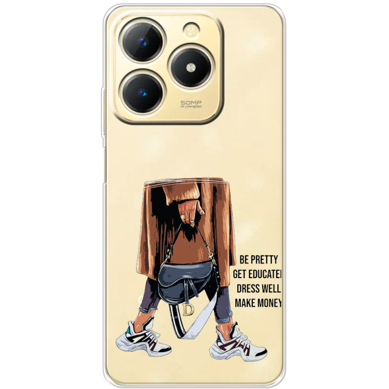 Прозорий чохол BoxFace Realme Note 70 Motivation