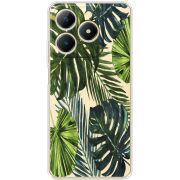 Прозорий чохол BoxFace Realme Note 70 Palm Tree