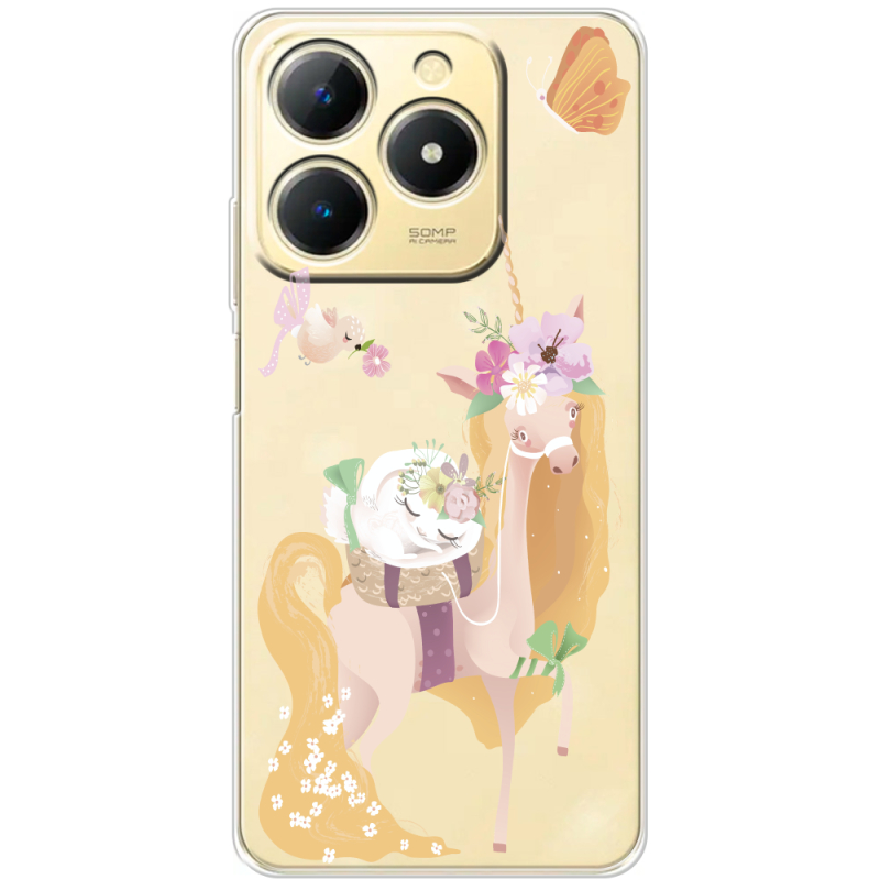Прозорий чохол BoxFace Realme Note 70 Uni Blonde