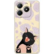 Прозорий чохол BoxFace Realme Note 70 Meow