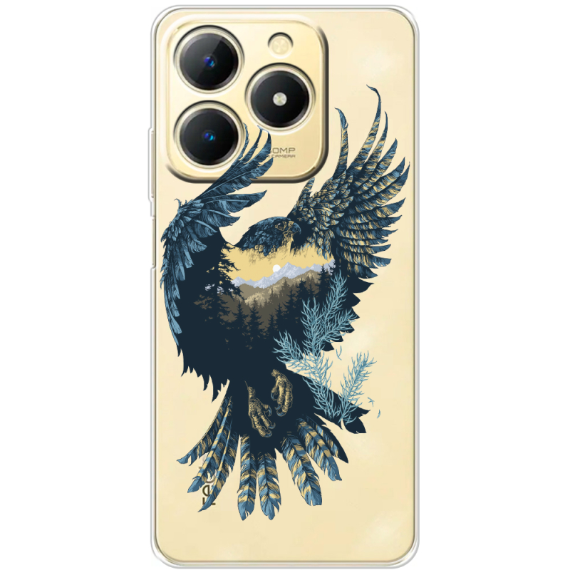 Прозорий чохол BoxFace Realme Note 70 Eagle