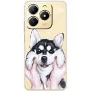 Прозорий чохол BoxFace Realme Note 70 Husky