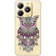 Чохол зі стразами Realme Note 70 Owl