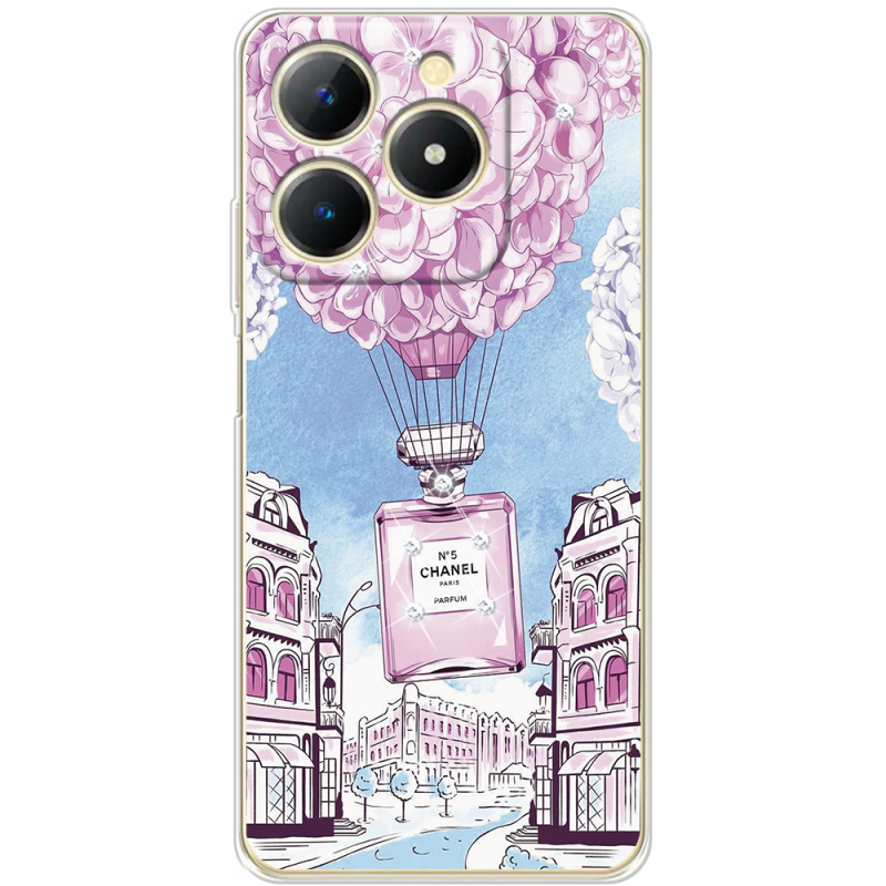 Чохол зі стразами Realme Note 70 Perfume bottle