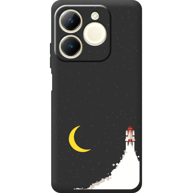 Чорний чохол BoxFace Realme Note 70 Meet The Stars