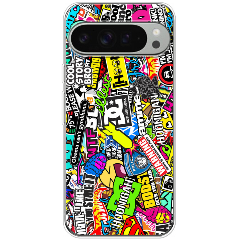 Чохол BoxFace Google Pixel 10 Pro XL Multicolored Inscriptions