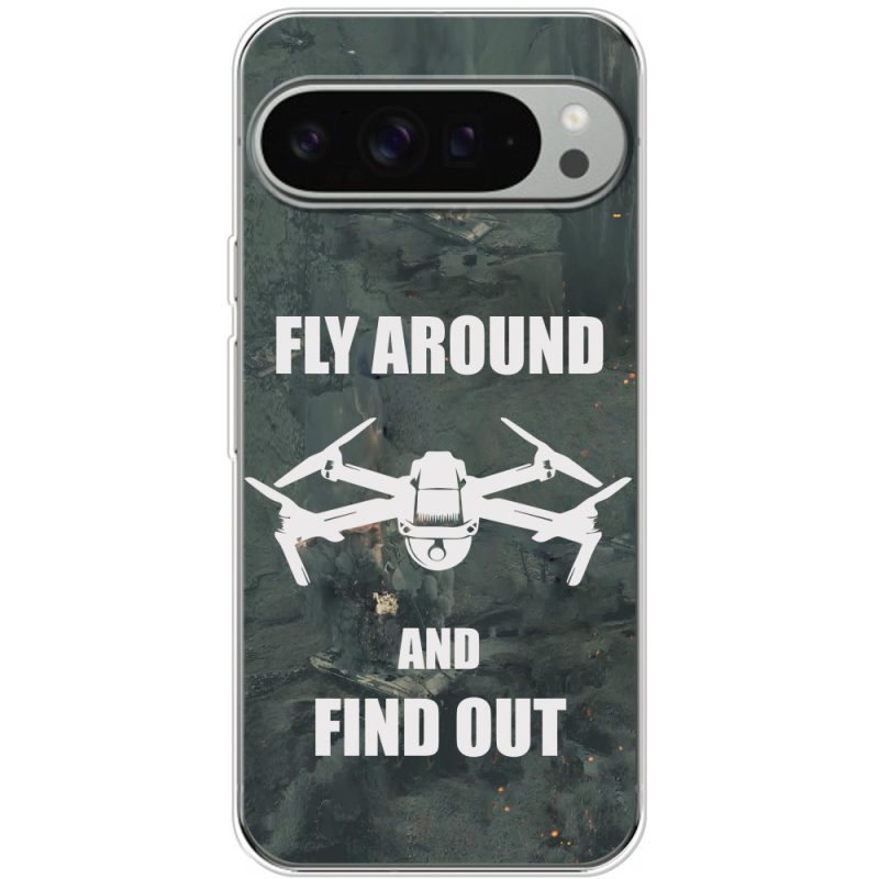 Чохол BoxFace Google Pixel 10 Pro XL Дрон Fly Around