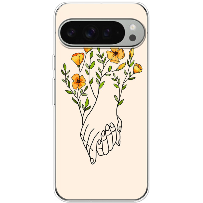 Чохол BoxFace Google Pixel 10 Pro XL Flower Hands