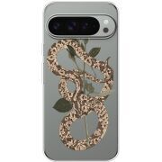 Прозорий чохол BoxFace Google Pixel 10 Pro XL Glamor Snake