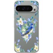 Прозорий чохол BoxFace Google Pixel 10 Pro XL Spring Bird