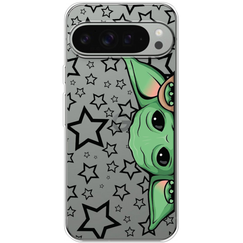 Прозорий чохол BoxFace Google Pixel 10 Pro XL Baby Yoda