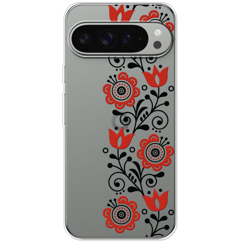 Прозорий чохол BoxFace Google Pixel 10 Pro XL Ethno Ornament