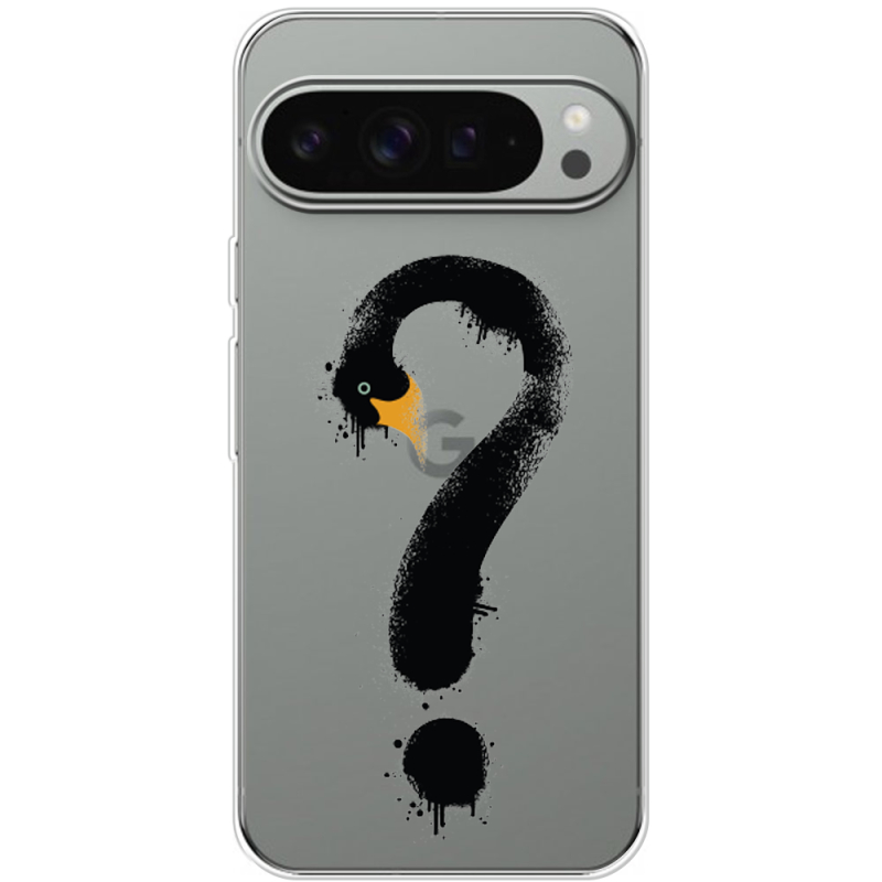 Прозорий чохол BoxFace Google Pixel 10 Pro XL Swan question