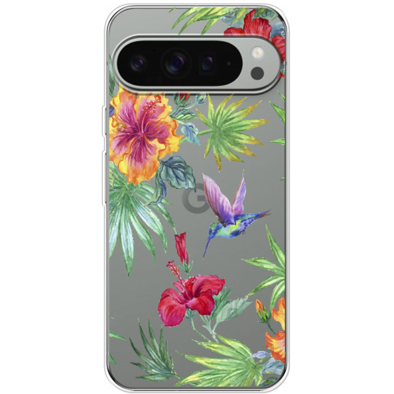 Прозорий чохол BoxFace Google Pixel 10 Pro XL Tropical