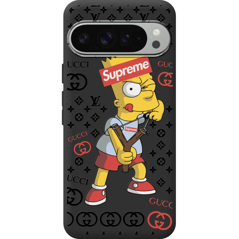Чорний чохол BoxFace Google Pixel 10 Pro XL Yellow Fun