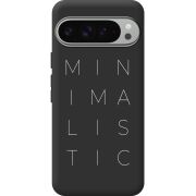 Чорний чохол BoxFace Google Pixel 10 Pro XL Minimalistic