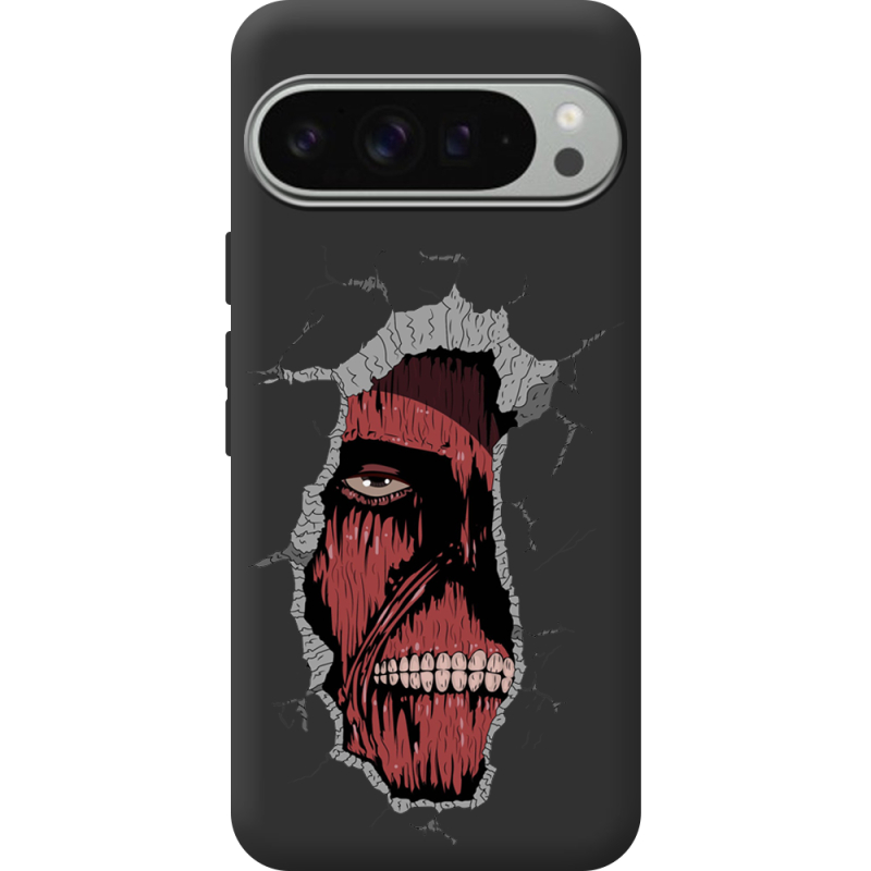 Чорний чохол BoxFace Google Pixel 10 Pro XL Нападение на Титана