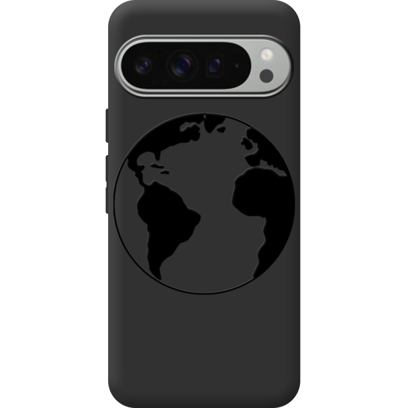 Чорний чохол BoxFace Google Pixel 10 Pro XL Earth