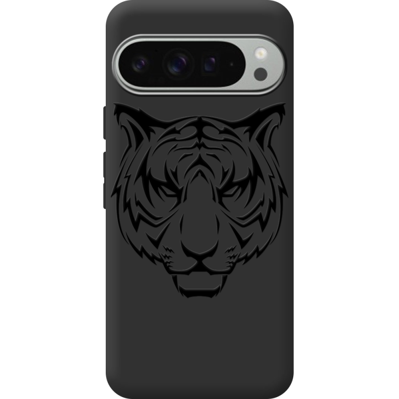 Чорний чохол BoxFace Google Pixel 10 Pro XL Tiger