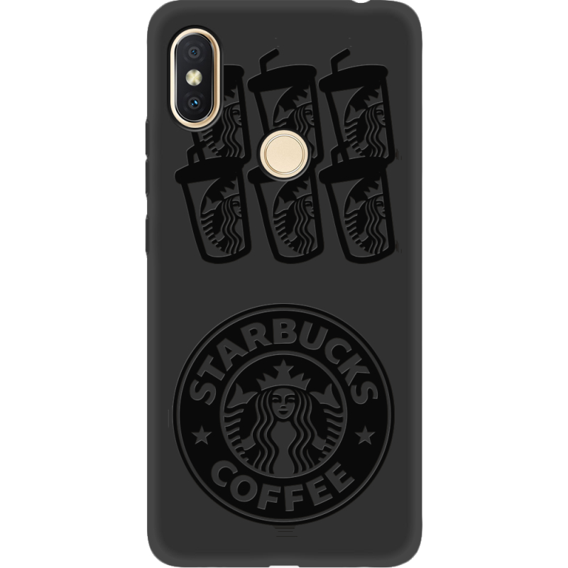 Черный чехол Uprint Xiaomi Redmi S2 Black Coffee