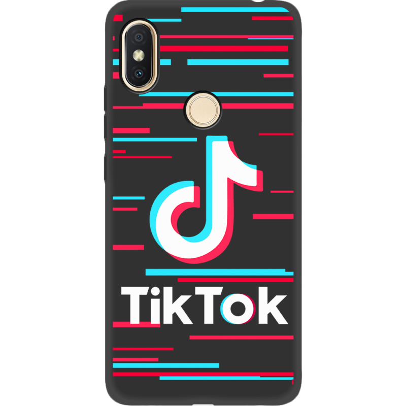 Черный чехол Uprint Xiaomi Redmi S2 Tik Tok