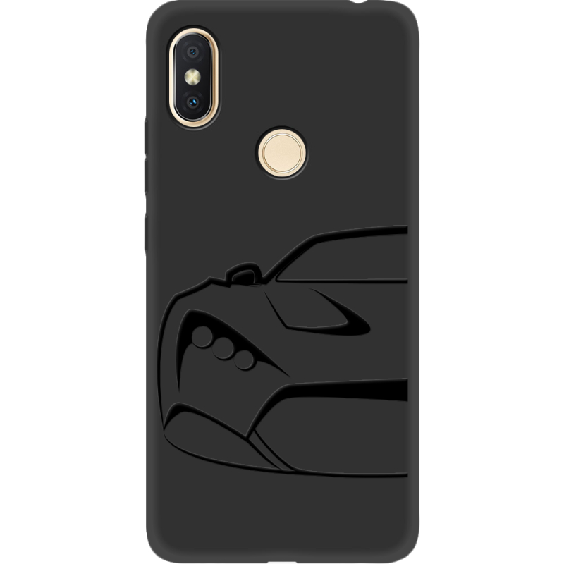 Черный чехол Uprint Xiaomi Redmi S2 Sportcar