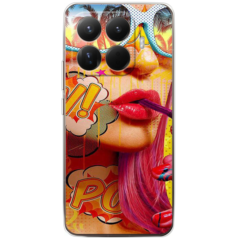 Чохол BoxFace Xiaomi 15T Pro Yellow Girl Pop Art